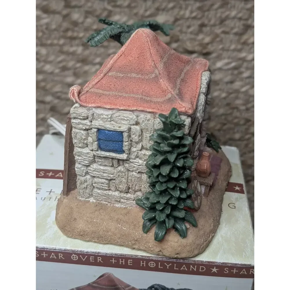 Vintage Porcelain Collectible Bethlehem Village LightUp Holiday Christmas Decor